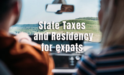 State Taxes and Residency for expats